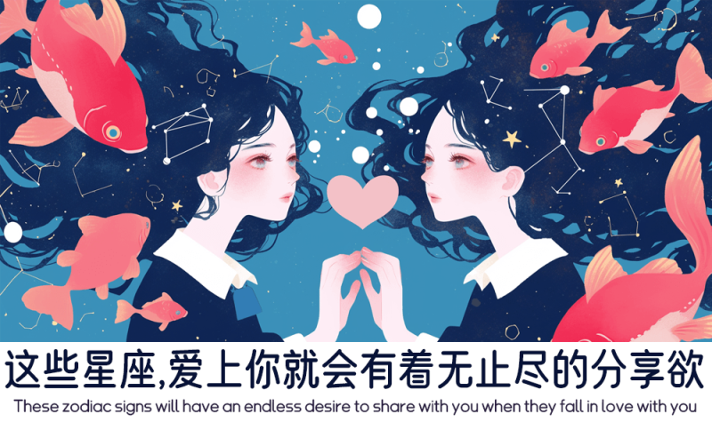 哪些星座爱上你就会有着分享欲