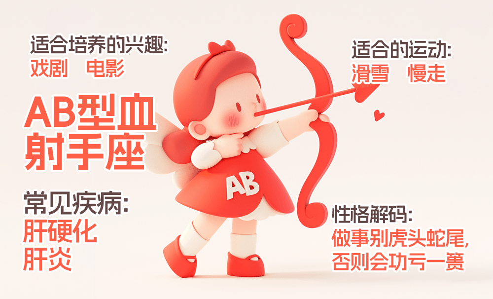 AB型射手座：像风一样的聪明人，也别总走太快啊