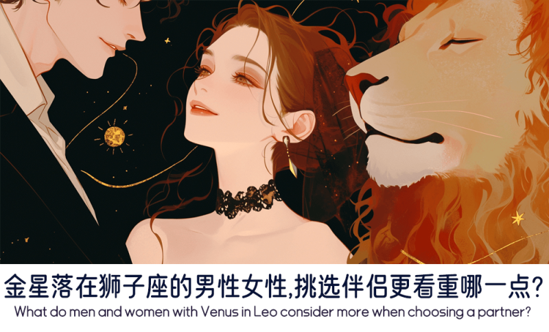 金星狮子座的男女挑选伴侣的标准