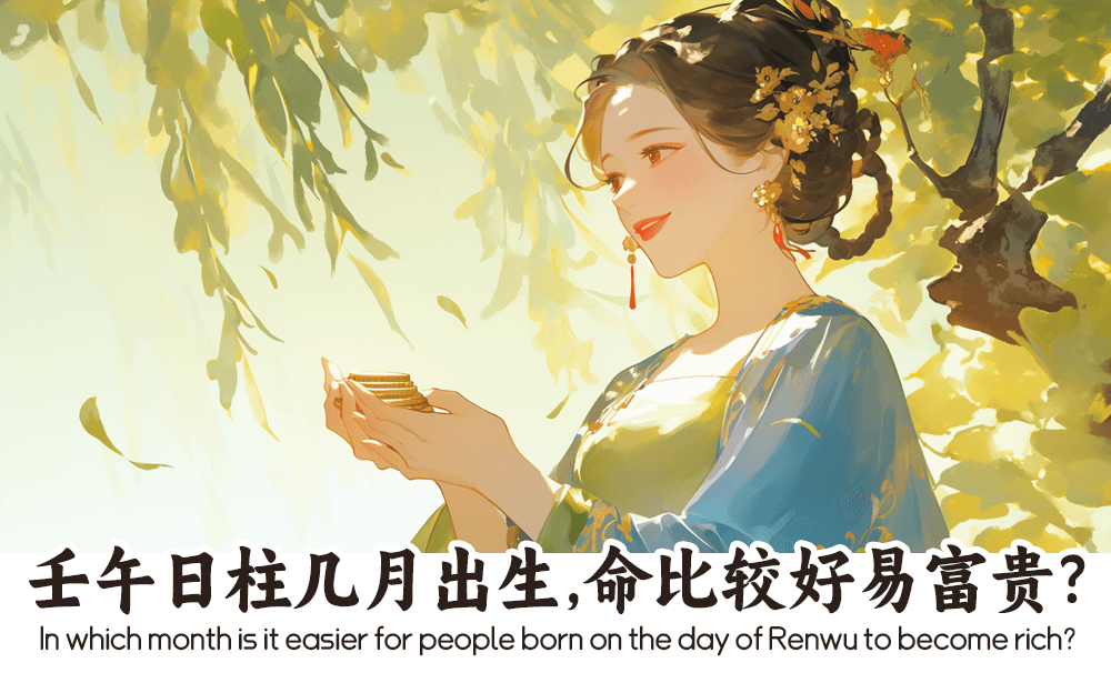 壬午日柱几月出生，命比较好易富贵？