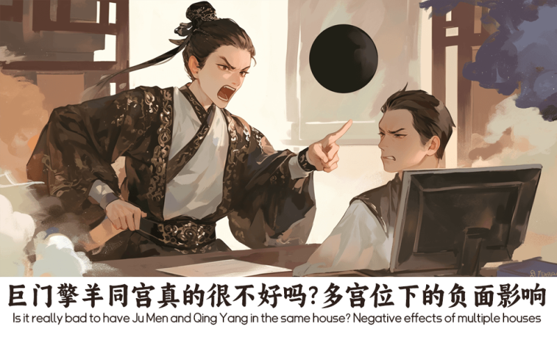 巨门擎羊同宫