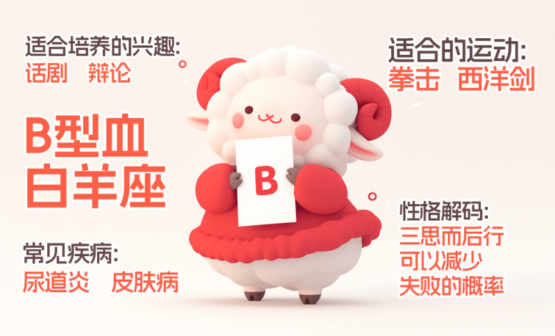 B型血白羊座