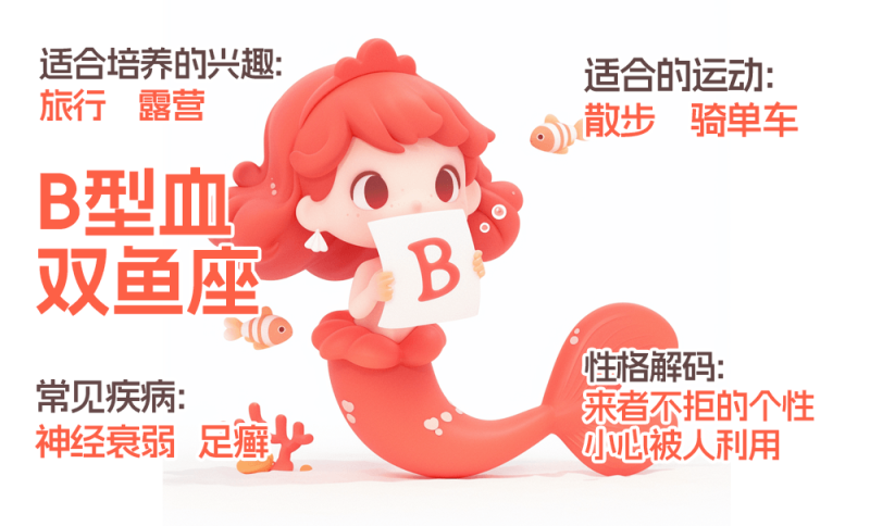 B型血双鱼座