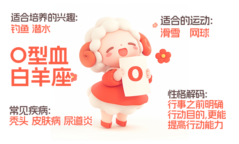 O型血白羊座