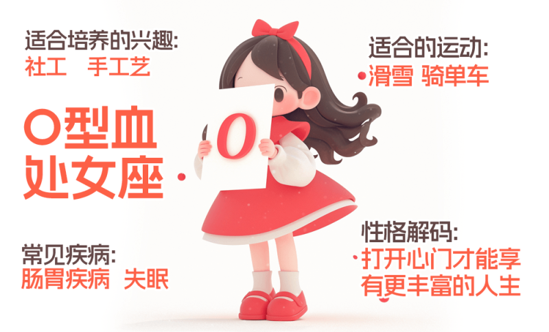 O型血处女座