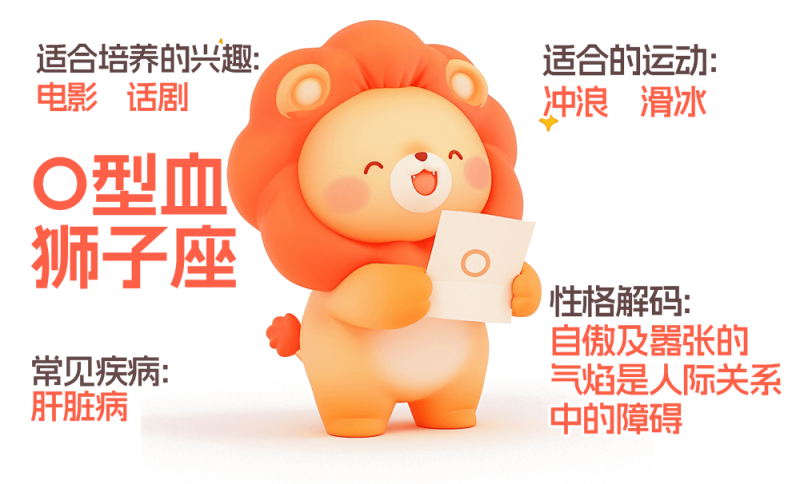 O型血狮子座