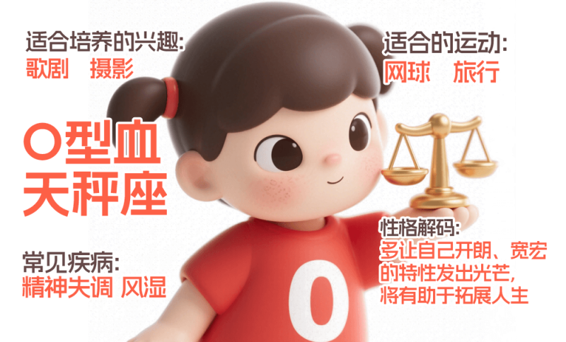 O型血天秤座