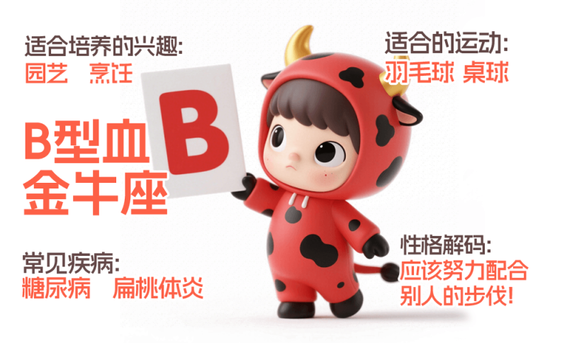 B型血金牛座