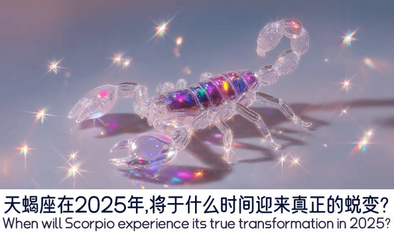 天蝎座在2025年的蜕变