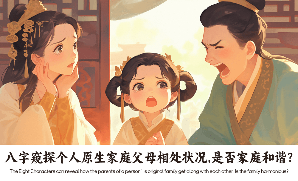 八字窥探个人原生家庭父母相处状况，是否家庭和谐？