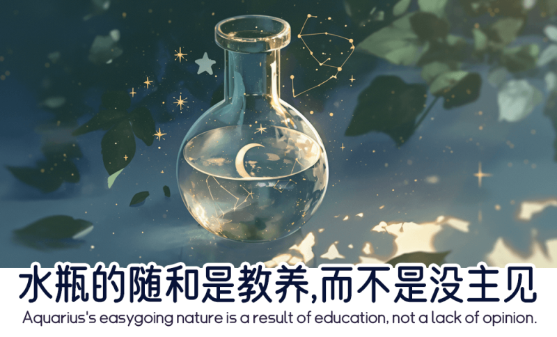 水瓶座的随和