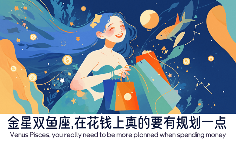金星双鱼座的花钱能力需要克制