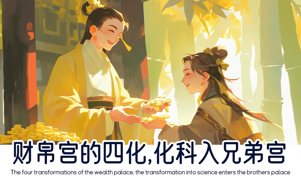 财帛宫的四化，化科入兄弟宫
