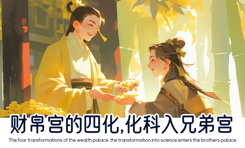 财帛宫化科入兄弟宫