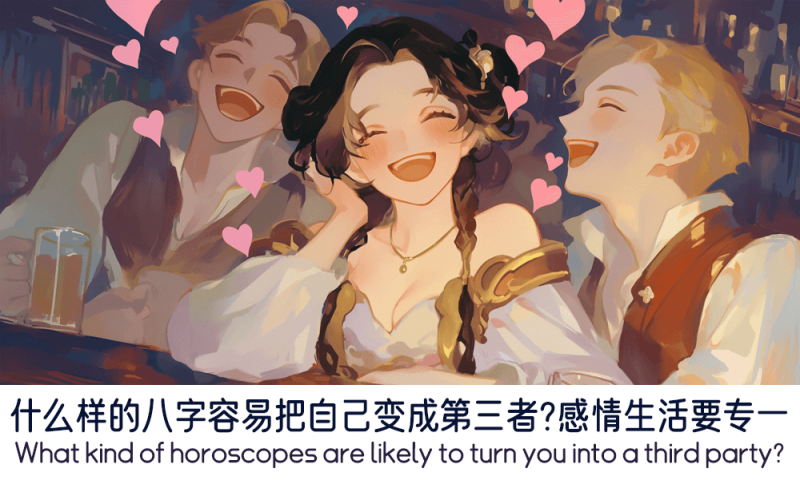 什么样的八字容易把自己变成第三者