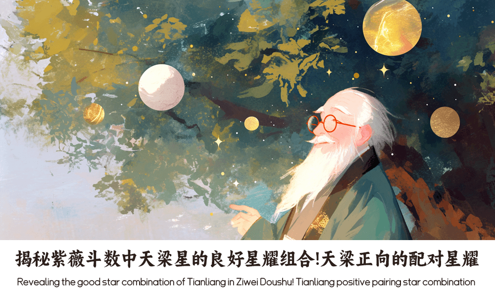 揭秘紫薇斗数中天梁星的良好星耀组合！天梁正向的配对星耀