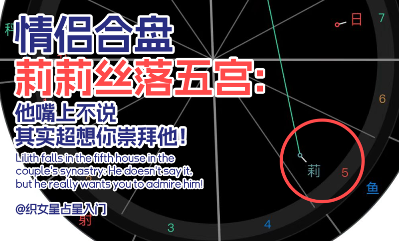情侣合盘莉莉丝落五宫