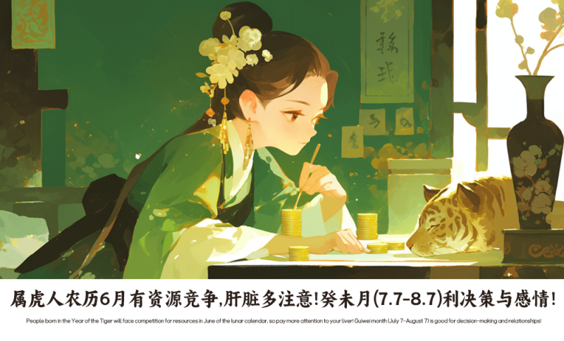属虎人农历6月