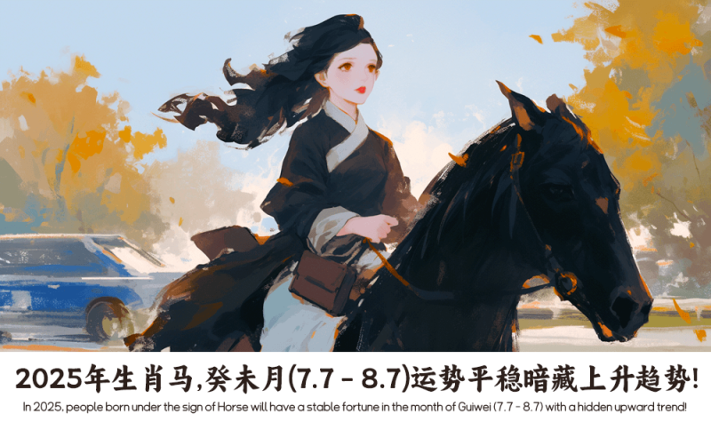 生肖马癸未月