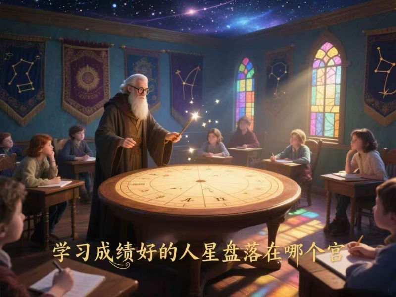 学习成绩好的人星盘落在哪几宫