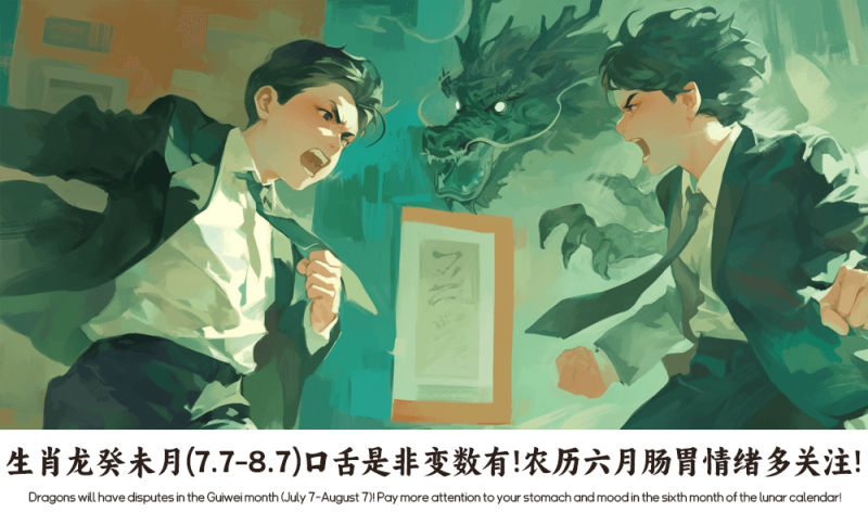 生肖龙癸未月