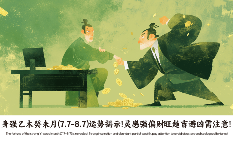 身强乙木癸未月