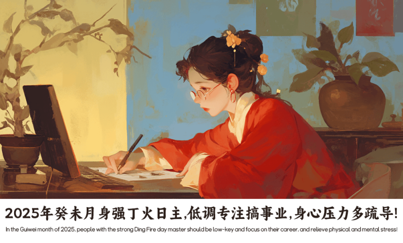 癸未月身强丁火日主