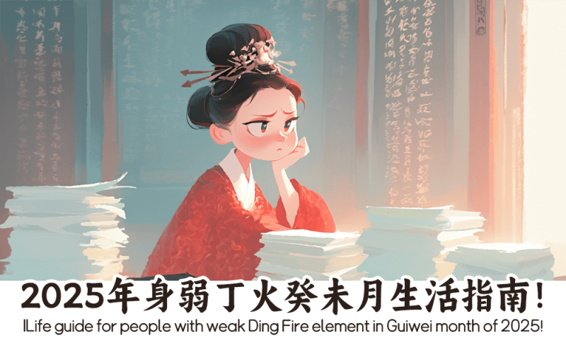 身弱丁火癸未月