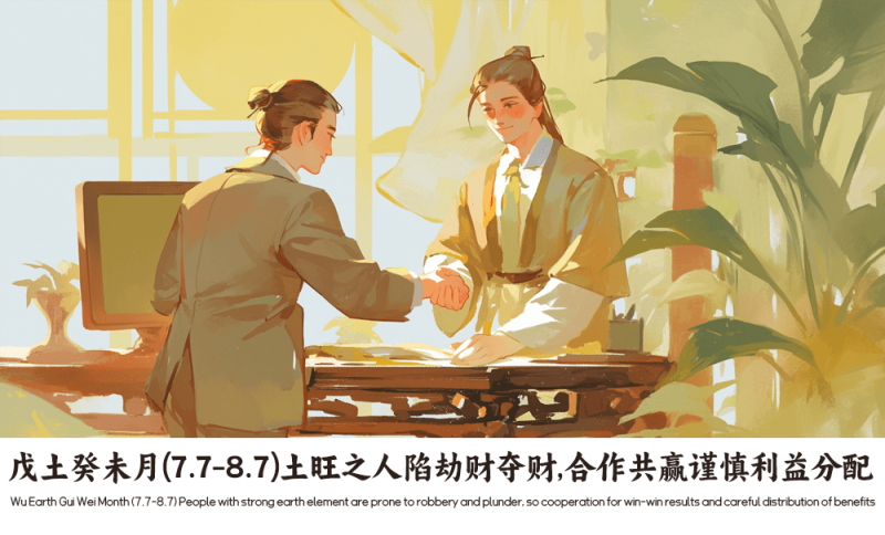 戊土癸未月