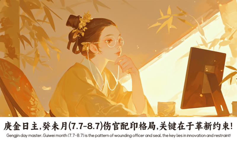 庚金癸未月