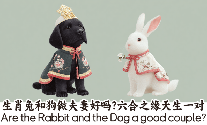 生肖兔和狗