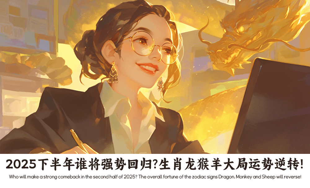 2025下半年谁将强势回归？生肖龙猴羊大局运势逆转！