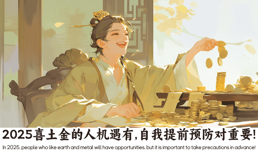 2025喜土金的人机遇有，自我提前预防对重要！