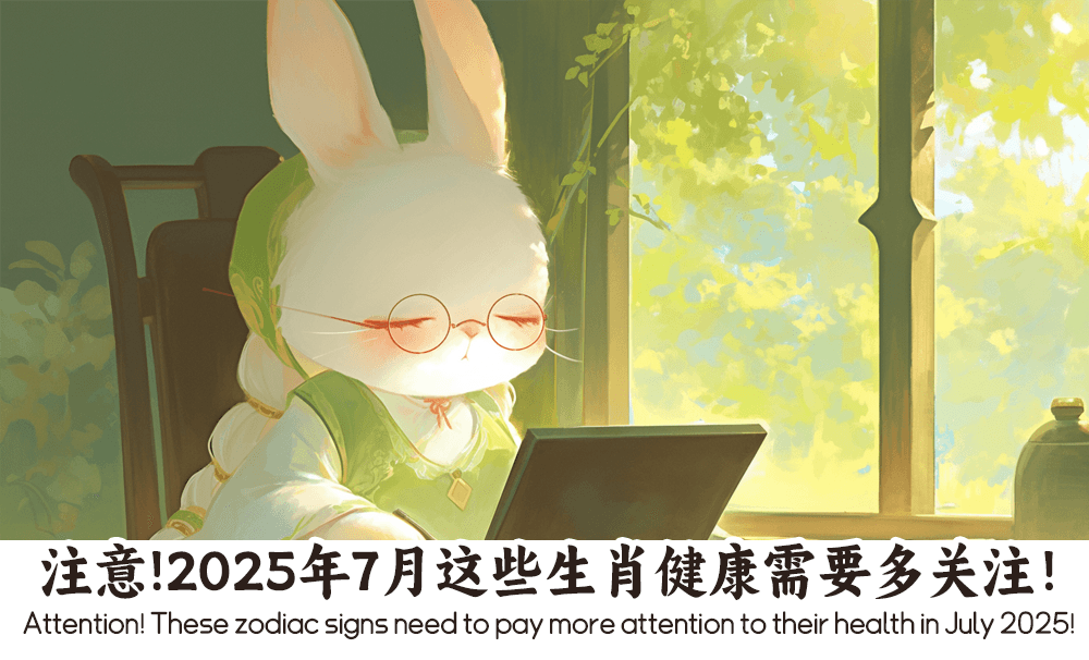 注意！2025年7月这些生肖健康需要多关注！