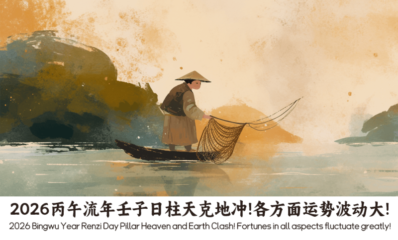 2026丙午流年壬子日柱