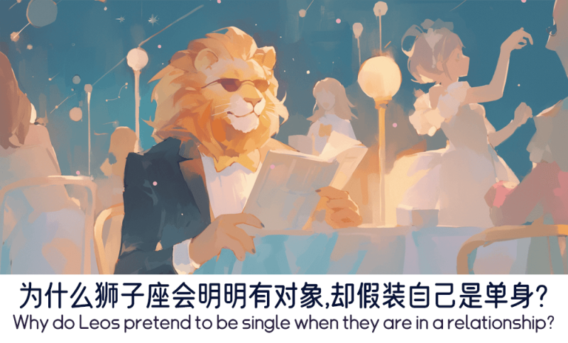 狮子座为什么会隐瞒自己的恋爱