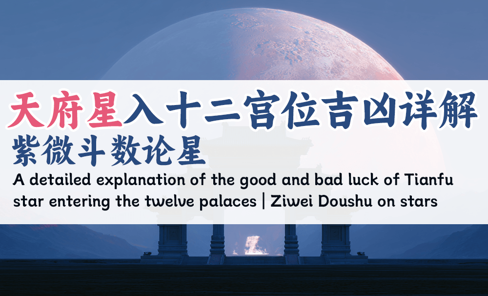 天府星入十二宫位吉凶详解｜紫微斗数论星