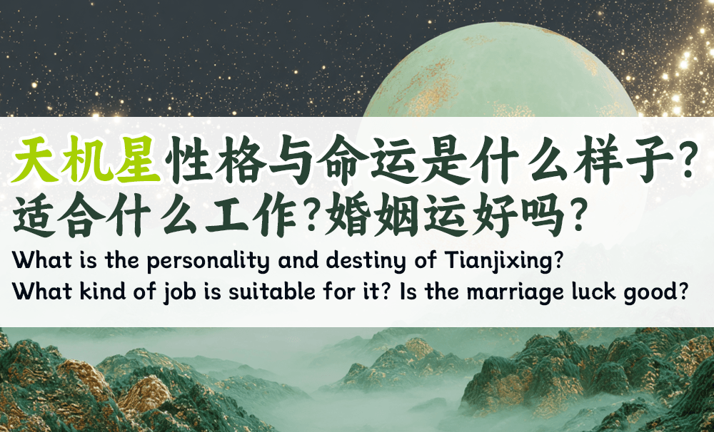 天机星性格与命运是什么样子？适合什么工作？婚姻运好吗？