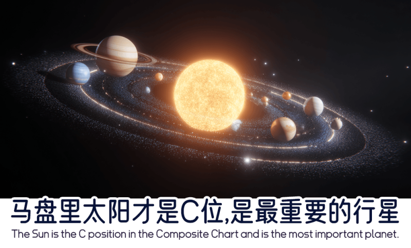 马盘里太阳才是C位