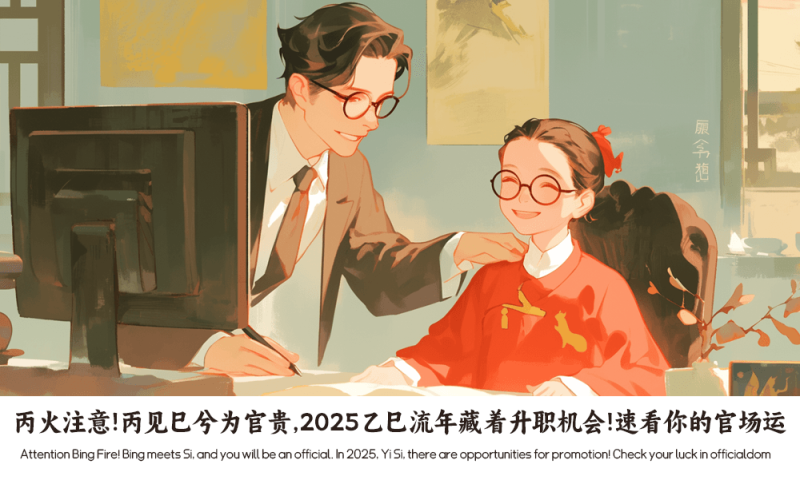 丙见巳兮为官贵