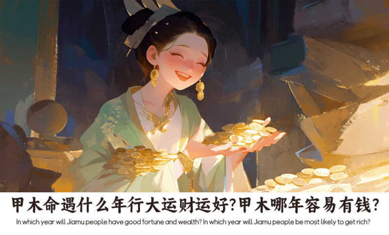 甲木哪年容易有钱