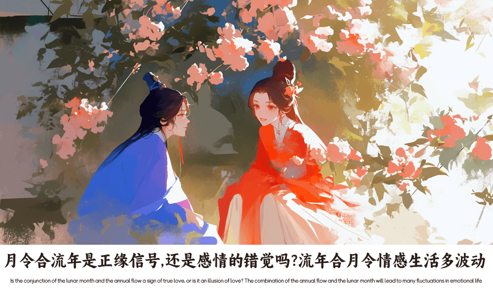 月令合流年是正缘信号，还是感情的错觉吗？流年合月令情感生活多波动