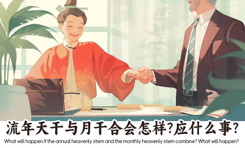 流年天干与月干合会怎样？应什么事？