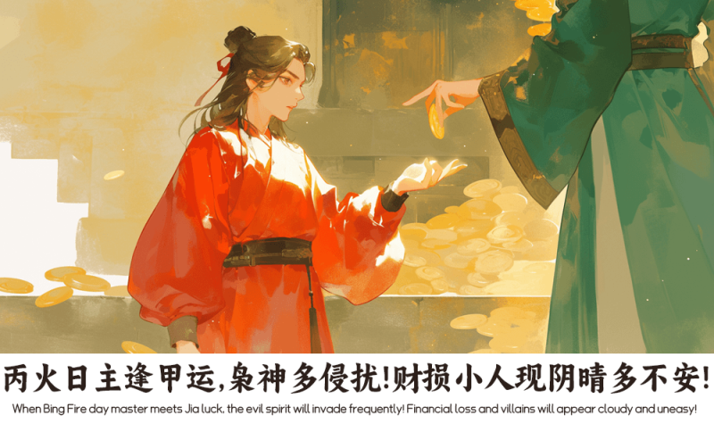 丙火日主逢甲运,