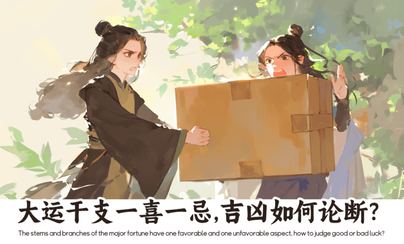 大运干支一喜一忌