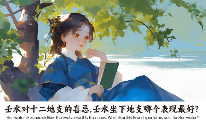 壬水对十二地支的喜忌