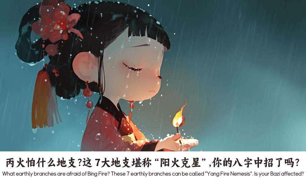 丙火怕什么地支？这7大地支堪称“阳火克星”，你的八字中招了吗？