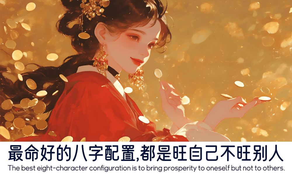 最命好的八字配置，都是旺自己不旺别人