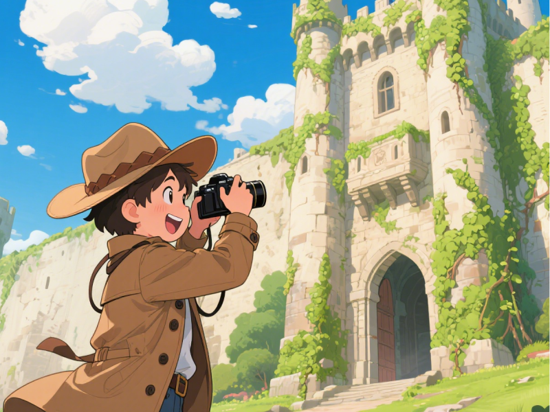 旅行拍照