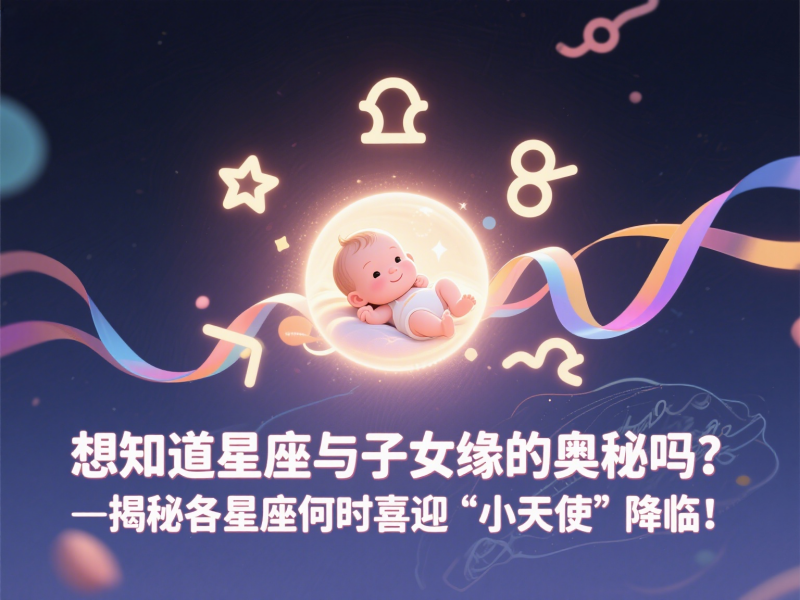 星座的子女缘分